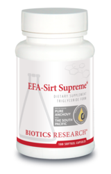 EFA-Sirt Supreme by Biotics Research Corporation 180 Capsules
