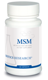 MSM by Biotics Research Corporation 60 Capsules