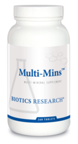 Multi-Mins by Biotics Research Corporation 360 Tablets