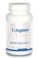 L-Arginine by Biotics Research Corporation 100 Capsules