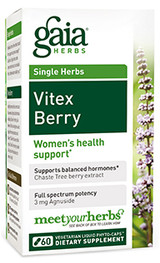 Vitex Berry By Gaia Herbs 60 Capsules
