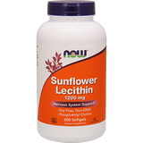 Sunflower Lecithin 1200 mg by Now 200 softgels