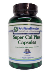 Advanced bone support formula to help maintain bone strength, function and health*

SUPER CAL PLUS is a synergistic formula that contains 6 well-researched nutrients to:

- Support the organic and inorganic matrix of bone
- Support hormone balance
- Provide bioavailable minerals for bone health
- Support bone density