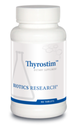 Thyrostim by Biotics Research 90 tablets