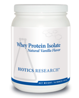 Whey Protein Isolate-Vanilla by Biotics Research 16 oz