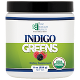 Indigo Greens Powder by Ortho Molecular 8 oz ( 228 g ) powder 30 servings