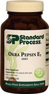 Okra Pepsin E3 by Standard Process 90 tablets (Best By: February 2020)