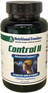 Control II by Nutritional Frontiers 90 capsules (Best By: December 2019)