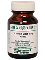 St. John's Wort by MediHerb 40 tablets (Best By Date: October 2019)