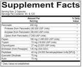 This product is on a back order status. We recommend you order a different brand's superior grade  support product, such as Empirical Labs Vascuzyme; Nutra BioGenesis InflamaZyme; NutriDyn NutraZyme; NuMedica Serrapeptase HP; Pure Encapsulations Systemic Enzyme Complex; US Enzymes TheraXYM or LumbroXYM; Enzyme Science Enzyme Defense Pro; Wobenzymes Wobenzyme N or Wobenzyme PS; Progressive Labs QB-Zyme; or Designs For Health Natto-Serrazyme.

To order Designs For Health products, please go to our Designs for Health eStore or Virtual Dispensary to directly order from Designs For Health by simply either copying one of the two links below and pasting the link into your internet browser, or by clicking onto one of the two links below to take you straight to the Designs For Health eStore or Virtual Dispensary.
If using the eStore to order, once you have copied and pasted the link into your browser, set up a patient account at the top right hand side of the eStore page to "Sign-up". After creating an account, you next shop for the products wanted, either by name under Products, or complete a search for the name of the product, for a product function, or for a product ingredient.  Once you find the product you have been looking for, select the product and place the items into the shopping cart.  When finished shopping, you can checkout, and Designs For Health will ship directly to you:

http://catalog.designsforhealth.com/register?partner=CNC

Your other alternative is to use the Clinical Nutrition Center's Designs For Health Virtual Dispensary.  You will need to first either copy the link below and paste it into your internet browser, or click onto the link below to be taken to the Designs For Health Virtual Dispensary.  Once at the DFH Virtual Dispensary, you can begin adding the Designs For Health products to your shopping cart, and during the checkout process, you will be prompted to set up an account for your first purchase here if you have not yet set up an account on the Clinical Nutrition Centers Virtual Dispensary.  For future orders after completing the initial order, you simply use the link below to log into your account to place new orders:

https://www.designsforhealth.com/u/cnc
