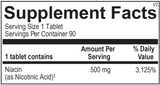 This product is on a back order status. We recommend you order a clinically superior, higher quality, similarly designed Niacin, Cardiovascular, and Cholesterol support product, such as Designs For Health Niacin CRT 500 mg NE; NutriDyn Cardio Essentials Niacin SR; NuMedica Niacin SR; Douglas Labs Niatab 500; Metagenics Niatain; or Vital Nutrients Niacin 500 mg.

You can directly order Designs For Health (DFH) products by clicking the link below to shop from our DFH Virtual Dispensary.  Then simply set up your account, shop and select the desired product(s), then check out of your cart.  DFH will ship your orders directly to you.  Bookmark our DFH Virtual Dispensary, then shop and re-order anytime from our DFH Virtual Dispensary when products are needed.

https://www.designsforhealth.com/u/cnc