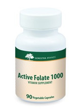 Active Folate 1000 by Genestra Brands 90 veggie capsules (Best By Date: May 2019)