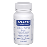 Folate 5,000 Plus 60 capsules by Pure Encapsulations