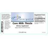 Core Milk Thistle by Energetix 2 oz. (59.1 ml)