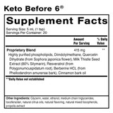 Keto Before 6 (3.38 oz.) 100 ml by QuickSilver Scientific
