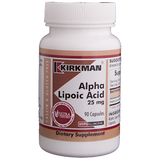 Alpha Lipoic Acid 25 mg (90 caps) by Kirkman Labs