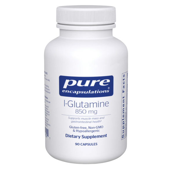 L-Glutamine 850 mg 250 capsules by Pure Encapsulations