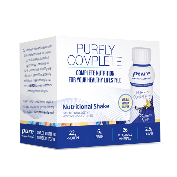 Purely Complete Multi Vitamin Mineral Shake Vanilla 6 pack by Pure Encapsulations