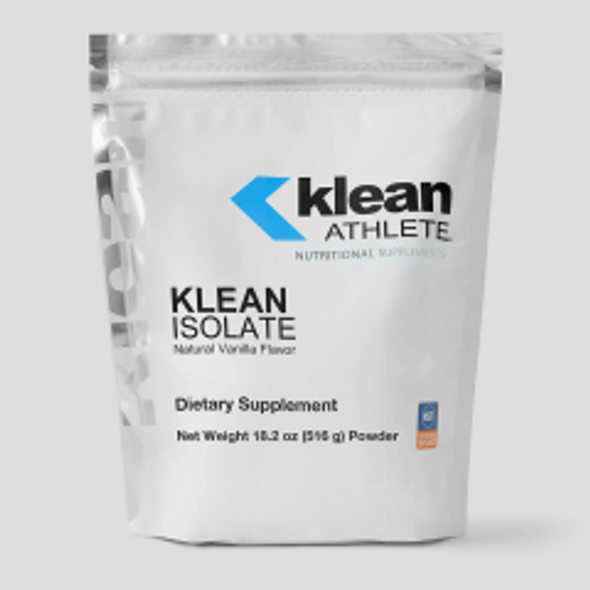 Klean Athlete Klean Isolate Natural Vanilla Flavor 18.2 oz (516 g) powder by Douglas Labs