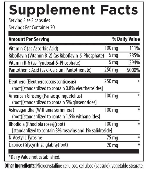 Adrenal Flow 90 capsules by Designs For Health