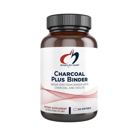 Charcoal Plus Binder 60 softgels by Designs For Health