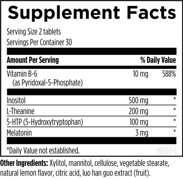 Insomnitol™ Chewables 60 chewable tablets by Designs For Health