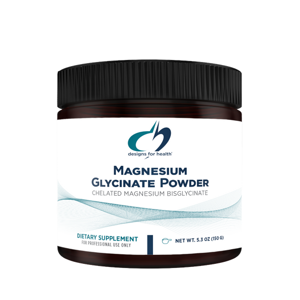 Magnesium Glycinate Powder 150 g (5.3 oz) powder by Designs For Health
