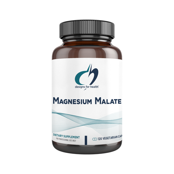 Magnesium Malate 120 capsules by Designs For Health