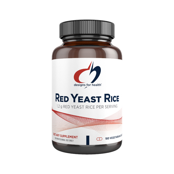 Red Yeast Rice 180 capsules by Designs For Health