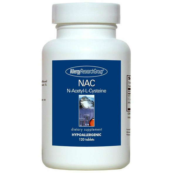 NAC 500 mg 120 tabs by Allergy Research Group