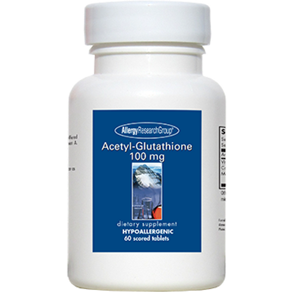 Acetyl-Glutathione 100 mg 60 tabs by Allergy Research Group