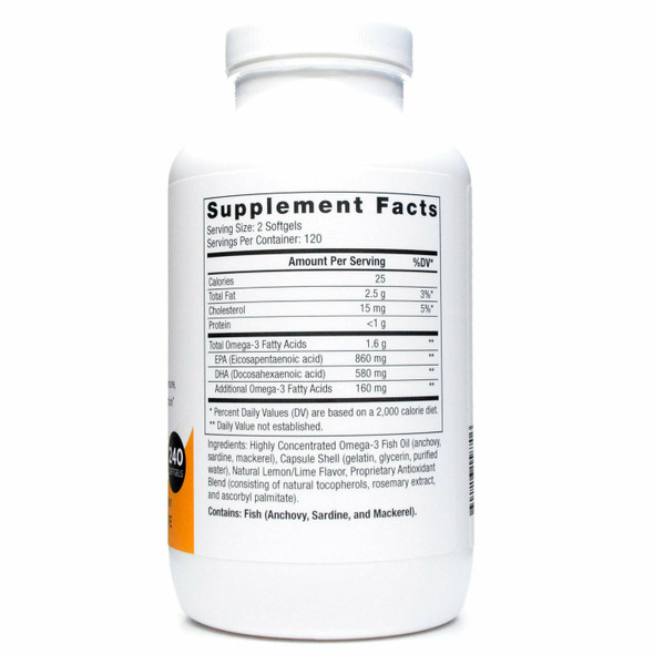 Omega Pure EPA-DHA 720 by Nutri-Dyn - 240 Softgels