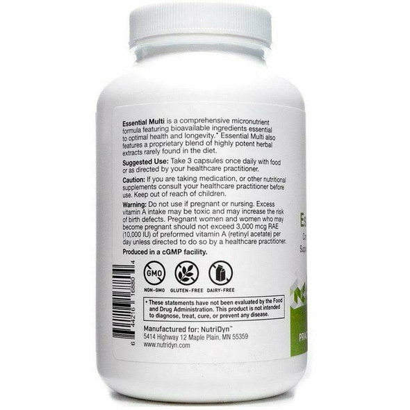 Essential Multi by Nutri-Dyn - 90 Capsules