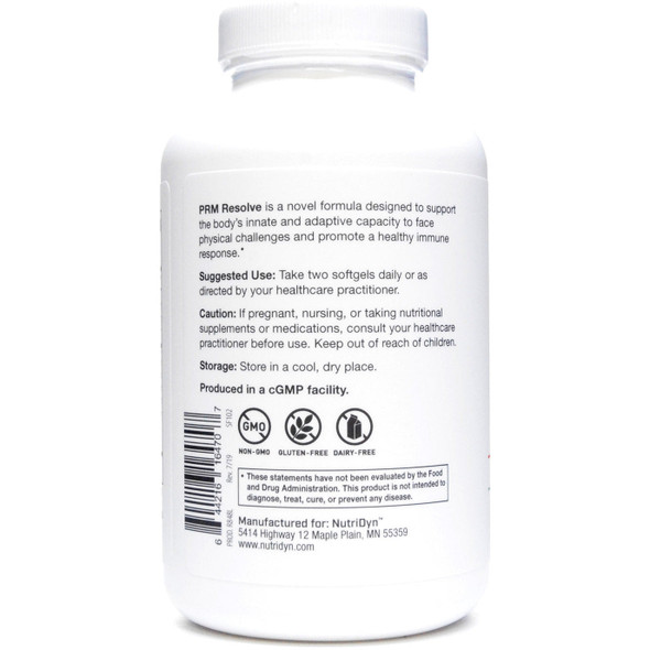 PRM Resolve by Nutri-Dyn - 60 Softgels