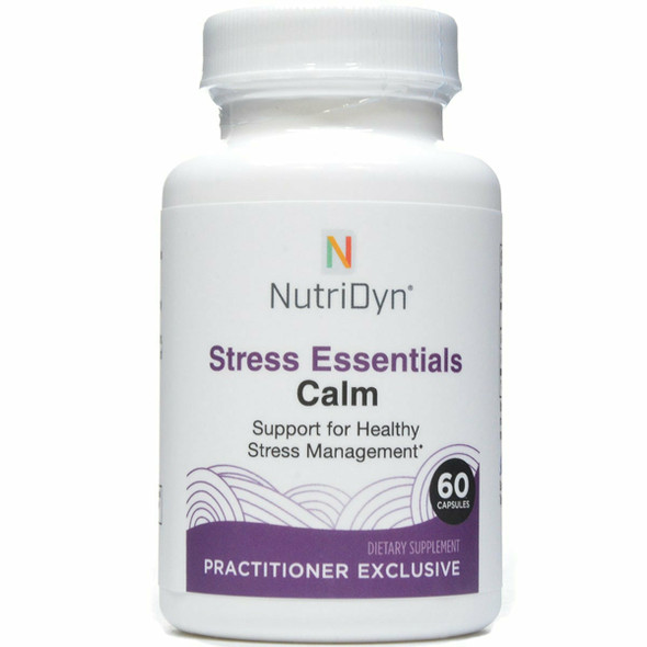 Stress Essentials Calm 60 Vegetarian Capsules by Nutri-Dyn