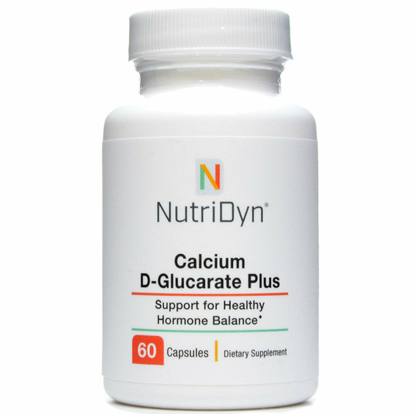 Calcium D-Glucarate Plus 60 Capsules by Nutri-Dyn