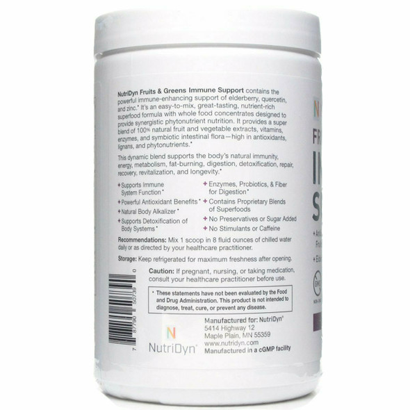 Fruits & Greens Immune Support by Nutri-Dyn - Mango