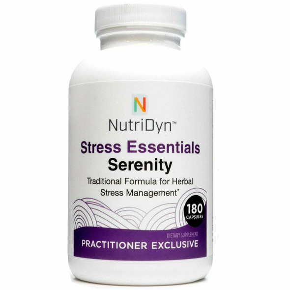 Stress Essentials Serenity 180 Caps by Nutri-Dyn