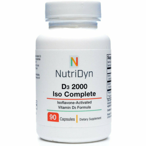 D3 2000 Iso Complete 90 capsules by Nutri-Dyn
