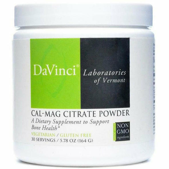 Cal-Mag Citrate Powder 5.78 oz by Davinci Labs