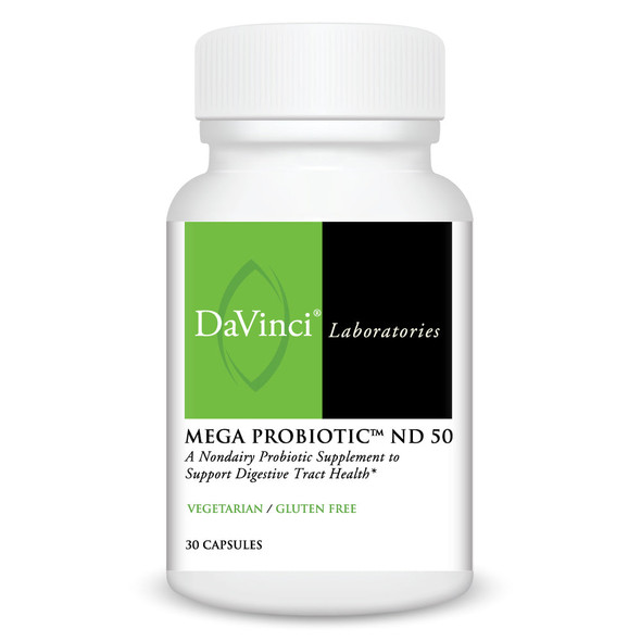 Mega Probiotic ND 50 30 caps by DaVinci Labs