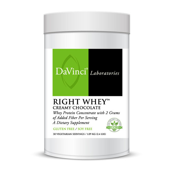 Right Whey Creamy Chocolate 1.09 kg by Davinci Labs