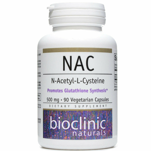 NAC 500mg 90 vcaps By Bioclinic Naturals