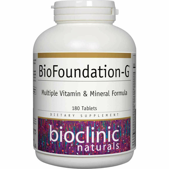 BioFoundation-G 180 tabs By Bioclinic Naturals