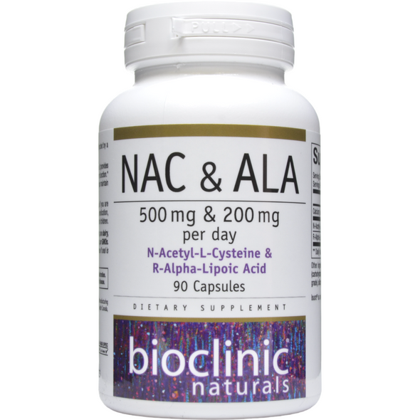 NAC & ALA 90 caps by Bioclinic Naturals