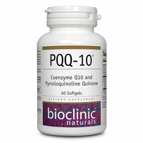 PQQ-10 60 gels By Bioclinic Naturals