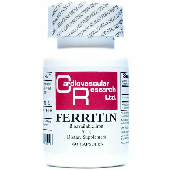 Ferritin Fe 5 mg 60 caps by Ecological Formulas