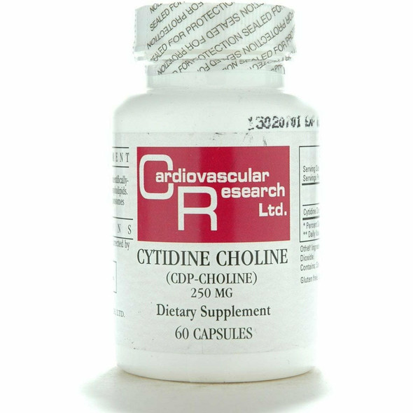 Cytidine Choline 250 mg 60 caps by Ecological Formulas