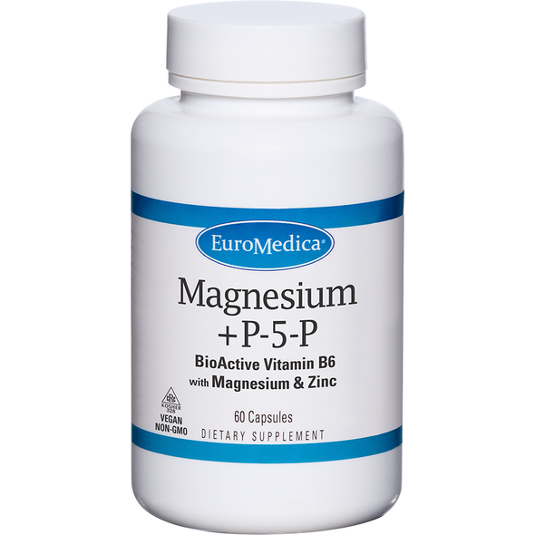 Magnesium + P-5-P 60 caps by EuroMedica