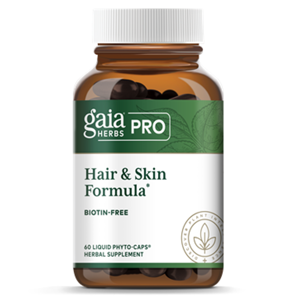 Hair & Skin Formula 60 liquid phyto-caps by Gaia Herbs Pro